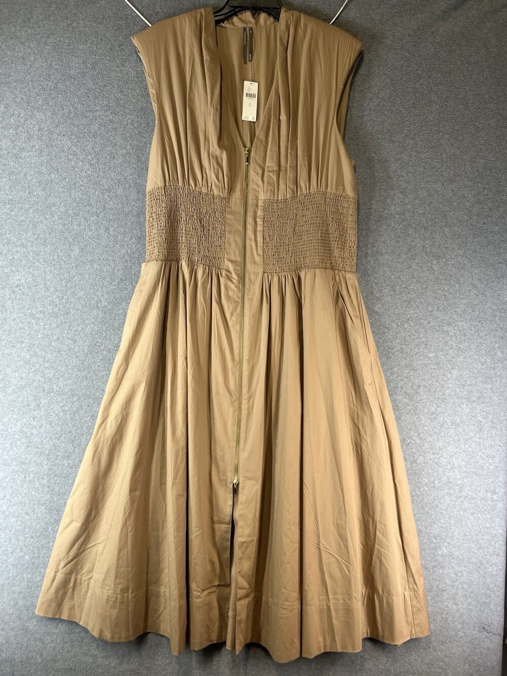 Anthropologie Tommie Dress Size X-Large Tan